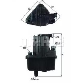 Фильтр топливный RENAULT: CLIO Grandtour 08-, CLIO III 05-, MODUS 04- фото