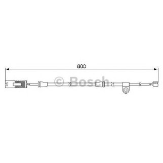 Датчик износа колодок BOSCH 1 987 474 945 фото