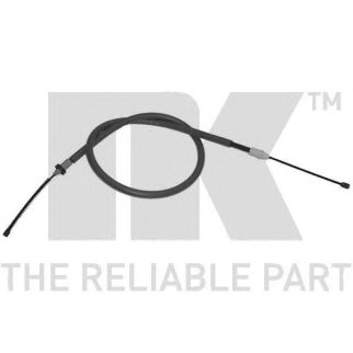 903999_трос ручника л.! Renault Clio 98> с ABS фото