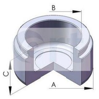Поршень переднего суппорта ERT 150565-C фото