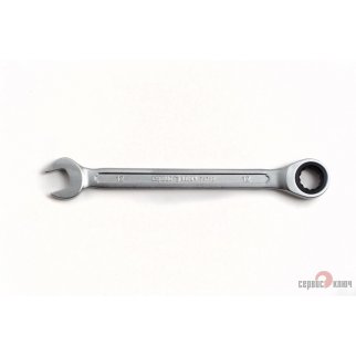 Ключ комбинированный 12мм трещоточный СЕРВИС КЛЮЧ фото