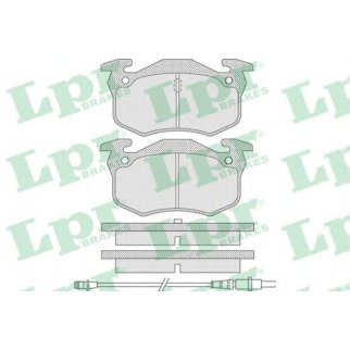 Колодки тормозные LPR _05P738 фото