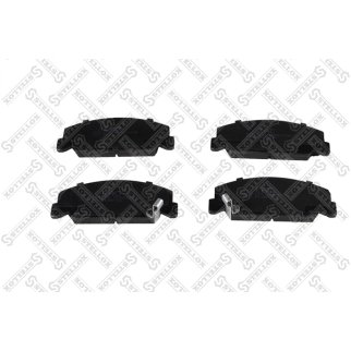 193 012B-SX_колодки дисковые передние! с антискрип. пластинами Honda Civic Shuttle 1.4-1.6 87-91 фото