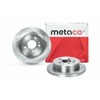 Диск тормозной задний metaco 3060-262 фото 3