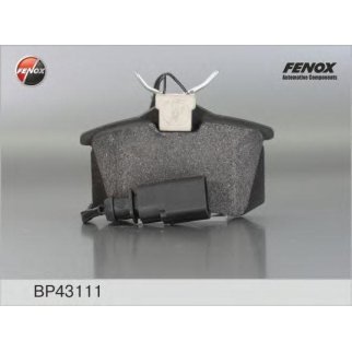 Колодки тормозные задние дисковые к-кт Fenox BP43111 фото