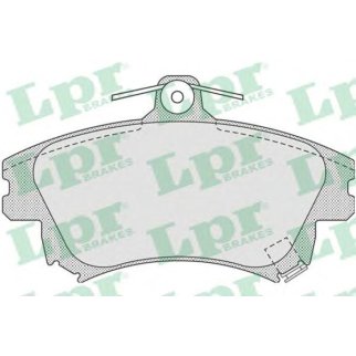 Колодки тормозные передние к-кт Lpr 05P711 фото