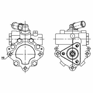 Насос ГУР для а/м ГАЗель Next Cummins ISF2.8 (LPS 0306) фото 4 Насос ГУР для а/м ГАЗель Next Cummins ISF2.8 (LPS 0306) фото 4