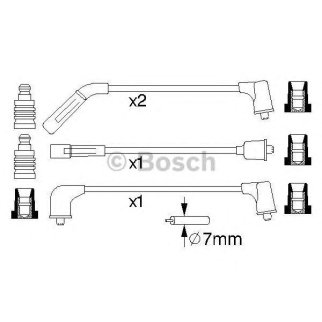 Провода высокого напряж. к-кт BOSCH 0 986 356 988 фото