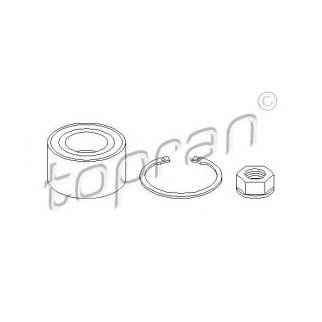 Подшипник ступицы topran 722153755 фото