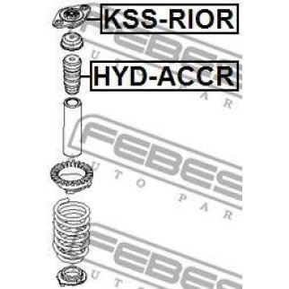Опора заднего амортизатора FEBEST KSS-RIOR фото