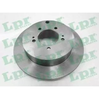 Диск тормозной MITSUBISHI ASX 10-/OUTLANDER 06- задний с отв.под фиксатор фото