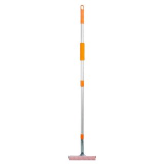 AB-G-01_щетка для мытья стекол! с телескопической ручкой, поролоном и водосгоном 130 см фото 2