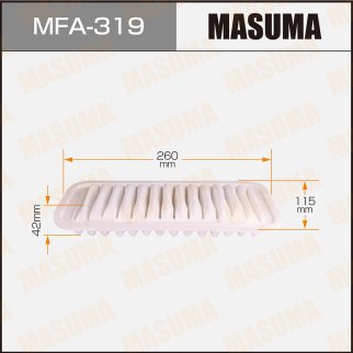 Фильтр воздушный Masuma MFA-319 фото