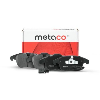 Колодки тормозные передние к-кт metaco 3000-153 фото