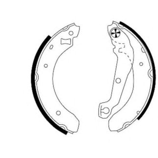 Колодки барабанные к-кт TEXTAR 91029600 фото