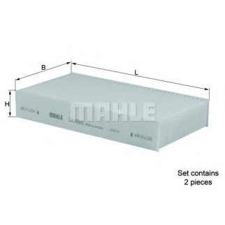 Фильтр салона к-кт HONDA: HR-V 1.6 16V 99- фото