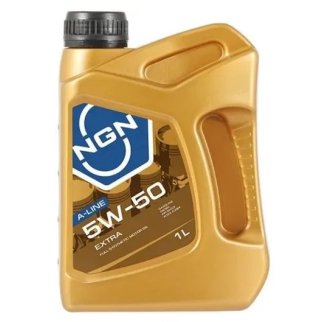 Масло моторное NGN EXTRA SN/CF 5W-50 синтетическое 1 л V272085603 фото