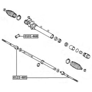 Сайлентблок ASVA 0101-468 фото