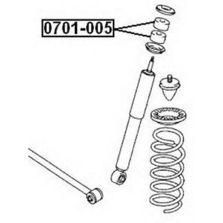 Сайлентблок ASVA 0701-005 фото