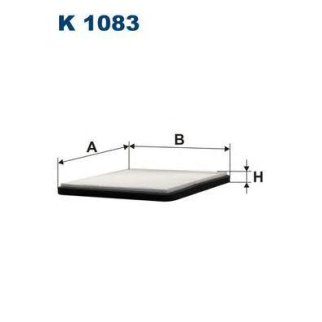 Фильтр салона FILTRON K 1083 фото