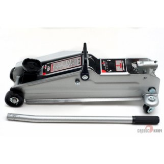 Домкрат подкатной гидравлический 3т 133-387мм в кейсе СЕРВИС КЛЮЧ фото 1