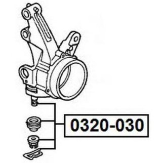 Опора шаровая ASVA 0320-030 фото