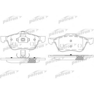 Колодки тормозные дисковые передн NISSAN: PRIMERA 99-01, PRIMERA Hatchback 99-02, PRIMERA Traveller 99-01 фото