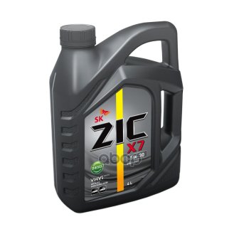 Масло моторное ZIC X7 DIESEL 5W30 синт. 4л фото
