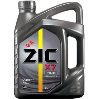 Масло моторное ZIC X7 DIESEL 5W30 синт. 4л фото