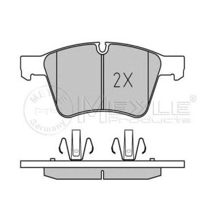 Колодки торм.пер. (WVA 24151 20,1mm.) /PLATINUM PAD/ фото