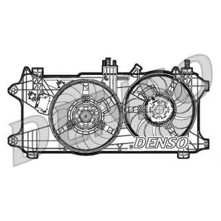 Вентилятор радиатора DENSO DER09027 фото