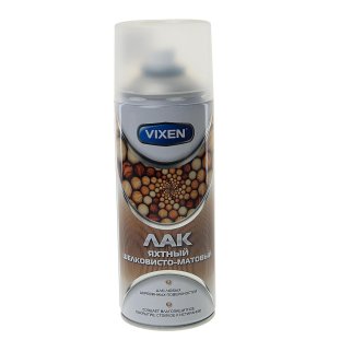 Лак универсальный шелковисто-матовый VIXEN аэрозоль 520мл фото
