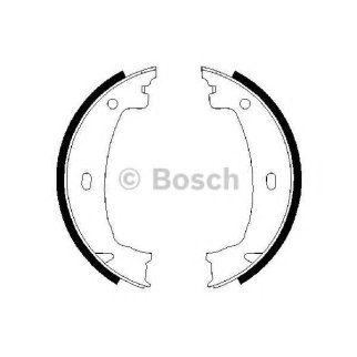Колодки ручного тормоза к-кт BOSCH 0 986 487 608 фото