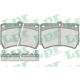 Колодки тормозные передние к-кт Lpr 05P587 фото