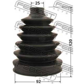 Пыльник шрус наружный комплект pvc 92x120x25 фото