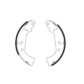 Колодки барабанные к-кт TRIALLI GF 4407 фото 4