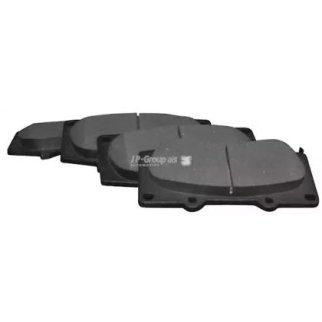 Колодки тормозные передние к-кт JP Group 4863600710 фото