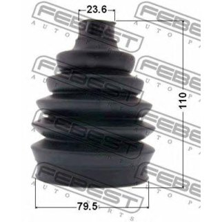 1417P-NACTR_к-кт пыльника ШРУСа наружного! SsangYong New Action G20/D20 10> фото