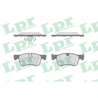 Колодки тормозные передние к-кт Lpr 05P1852 фото