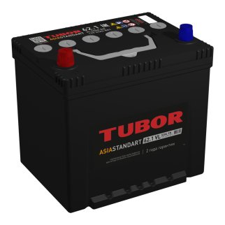 Аккумуляторная батарея TUBOR ASIA STANDART 6СТ62 прям. 230х175х221 520A D23R фото