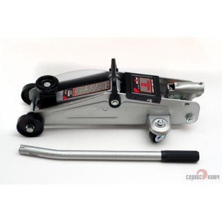 Домкрат подкатной гидравлический 2т 135-330мм в кейсе СЕРВИС КЛЮЧ фото