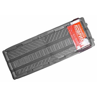 Коврики резиновые универсальные для заднего ряда серые 127*45см (1шт) фото 1