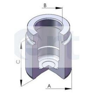 Поршень заднего суппорта ERT 150582-C фото