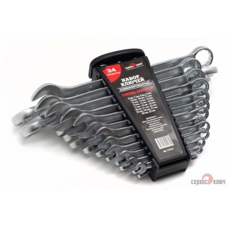 Набор ключей комбинированных 24пр СЕРВИС КЛЮЧ фото