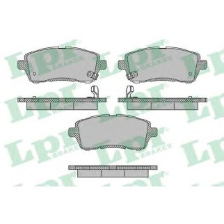 Колодки тормозные передние к-кт Lpr 05P1673 фото