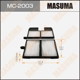 Фильтр салона Masuma MC-2003 фото