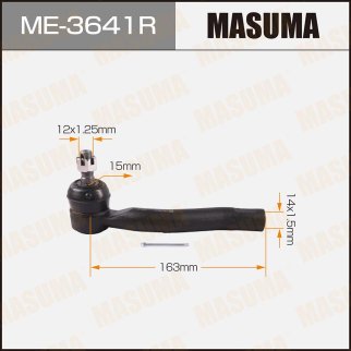 Наконечник рулевой Masuma ME-3641R фото