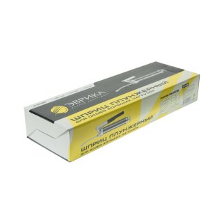 Шприц плунжерный для особо больших нагрузок (емкость 400см;раб. давление 476бар) ЭВРИКА фото 1