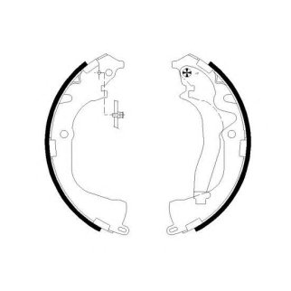 Колодки барабанные к-кт TEXTAR 91078700 фото