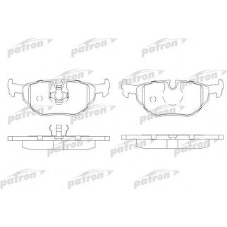 Колодки тормозные задние дисковые к-кт PATRON PBP578 фото
